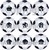 Soccer Ball Accent  Pack wall stickers