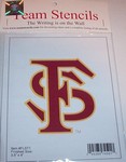 Florida State FS stencil