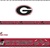 Georgia Bulldogs border  Peel & Stick wall border George Bulldogs Border