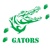 Gators logo stencil