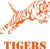 Tiger logo stencil