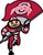 Ohio State Brutus Decal